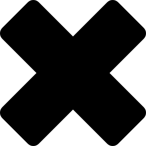 Close search icon - x