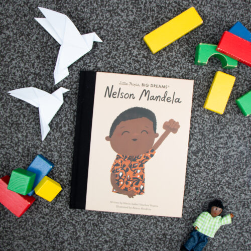 Nelson Mandela little people big dreams book biography