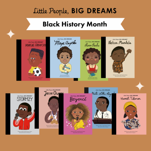 black history month in the UK. Little People BIG DREAMS books. Inspirational Black People Who Changed the World.